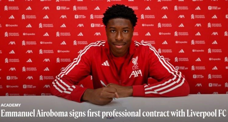 kaiyun客户端下载-官方：18岁后卫艾罗博马与利物浦签下首份职业合同